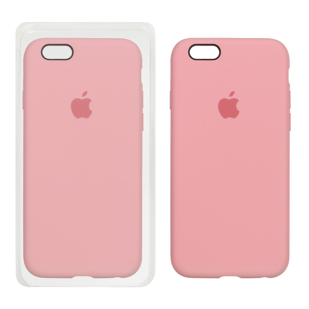 قاب سیلیکونی پاک کنی اورجینال Apple iPhone 6 / iPhone 6s - صورتی کد 2 (پک اصلی)